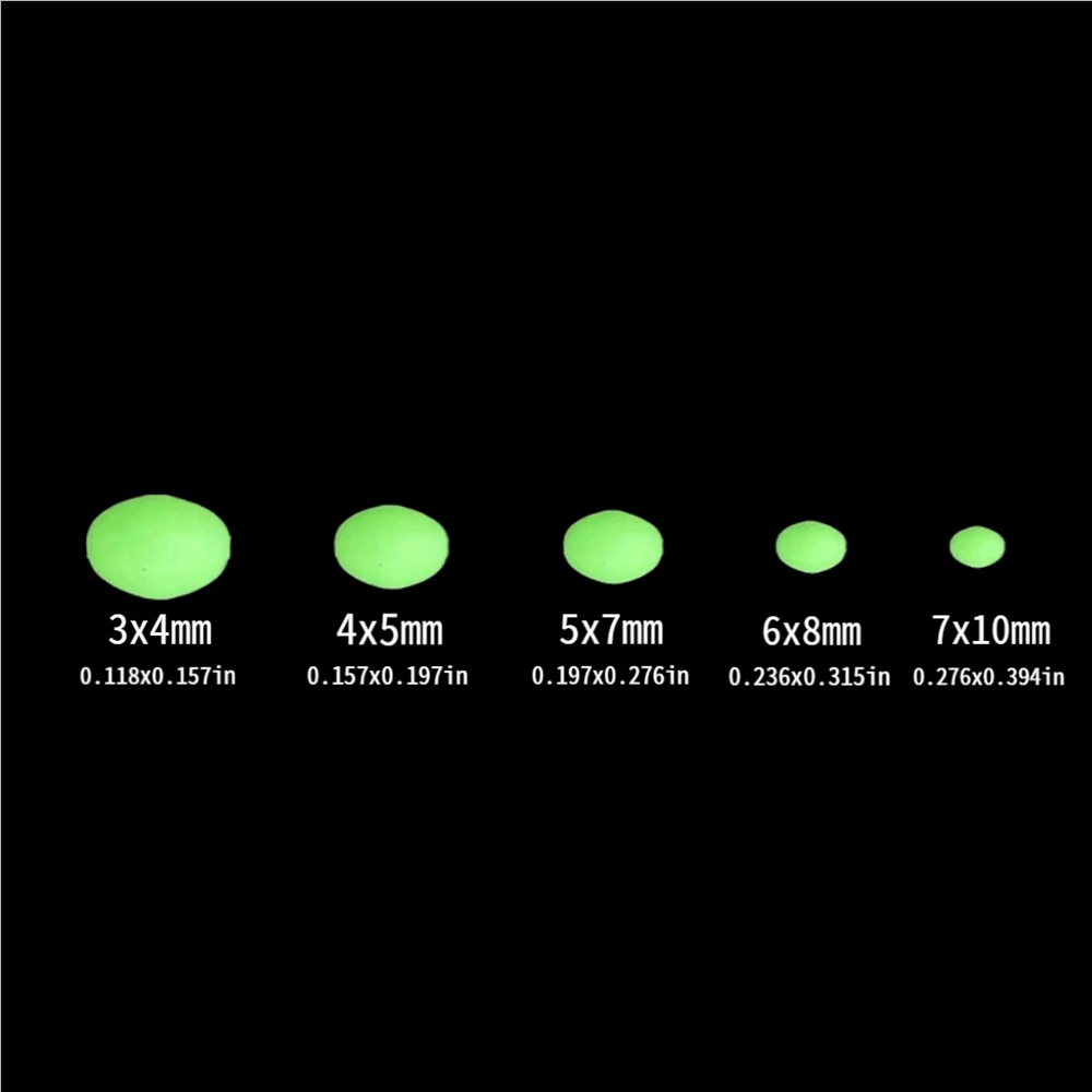 375Pcs/Set Night Luminous Fish - Soft Plastic Lure ulasan dan harga