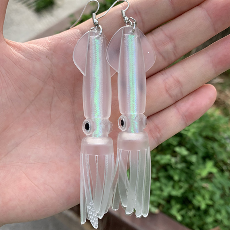 Noctilucence/Color Tube Squid  - Soft Plastic Lure ulasan dan harga