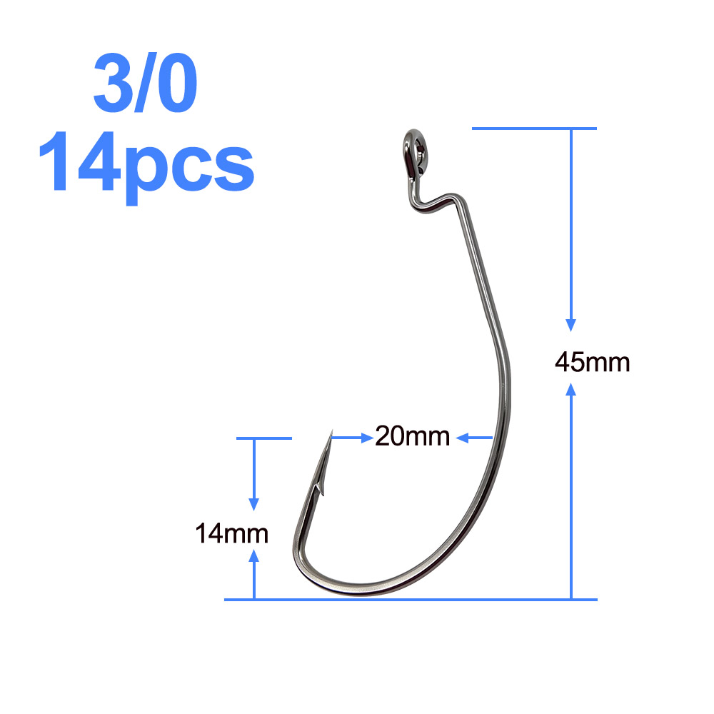 ESFISHING Offset Hook Carbon S - Fishing Equipment Ebay ulasan dan harga