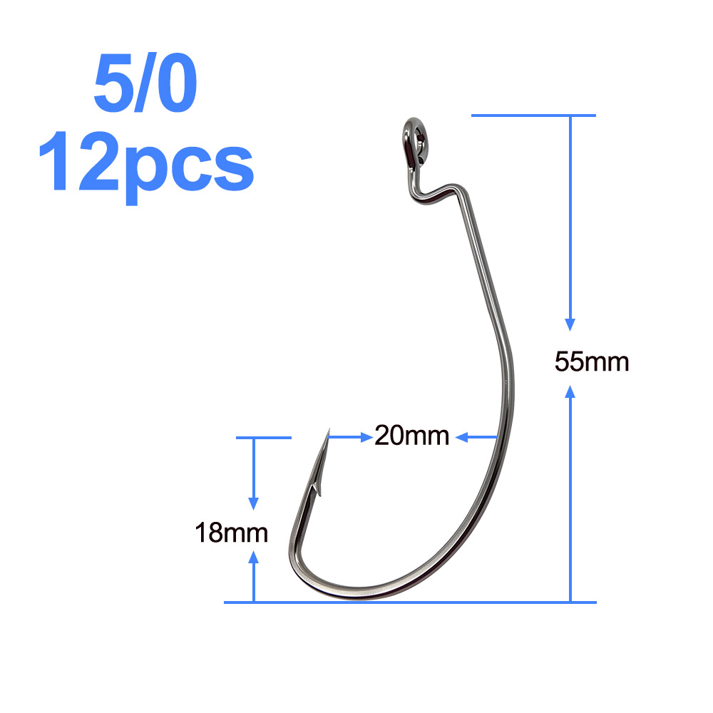 ESFISHING Offset Hook Carbon S - Fishing Equipment Ebay ulasan dan harga