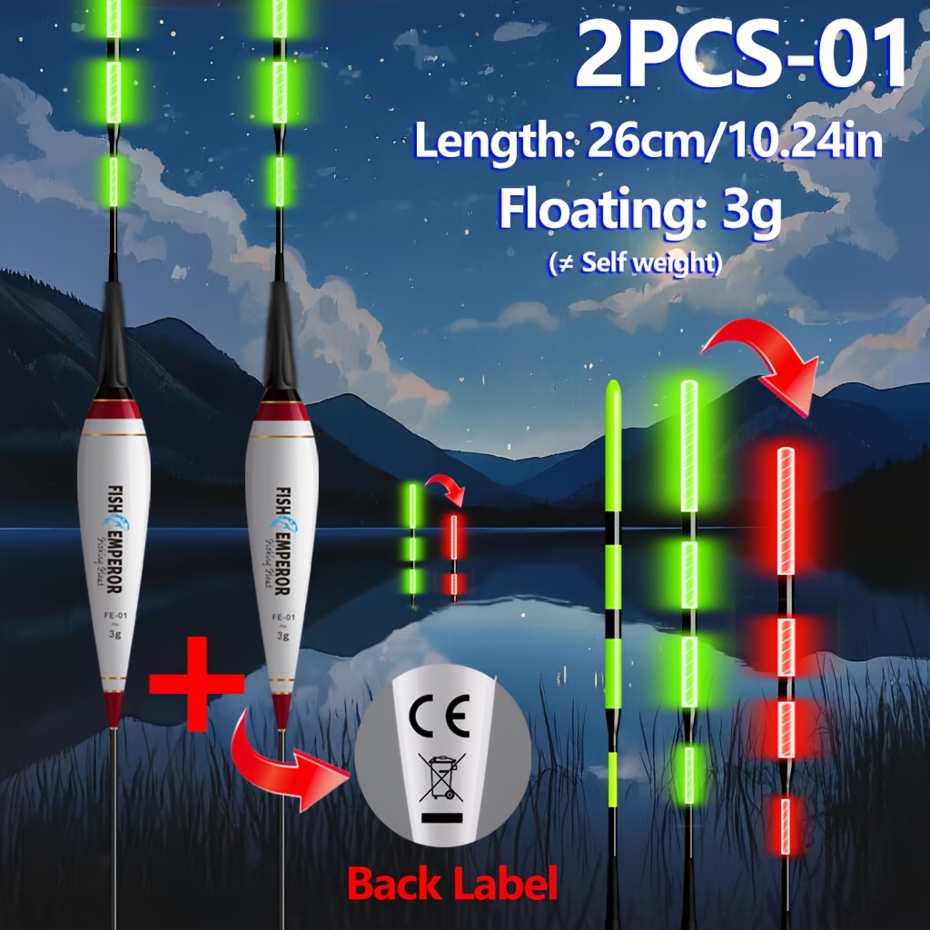 Bite Float 2PCS Intelligent co - Fishing Equipment Ebay ulasan dan harga