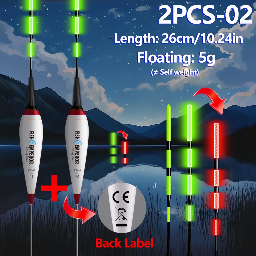 Bite Float 2PCS Intelligent co - Fishing Equipment Ebay ulasan dan harga
