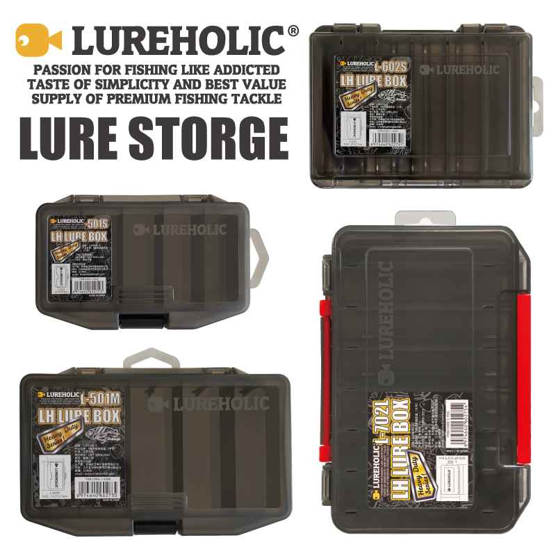 LUREHOLIC Lure Box FishingTack - Soft Plastic Lure ulasan dan harga
