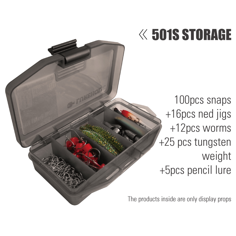 LUREHOLIC Lure Box FishingTack - Soft Plastic Lure ulasan dan harga
