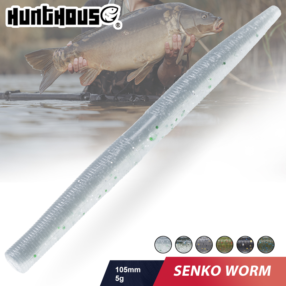 Hunthouse Senko Worm Soft Fish - Soft Plastic Lure ulasan dan harga