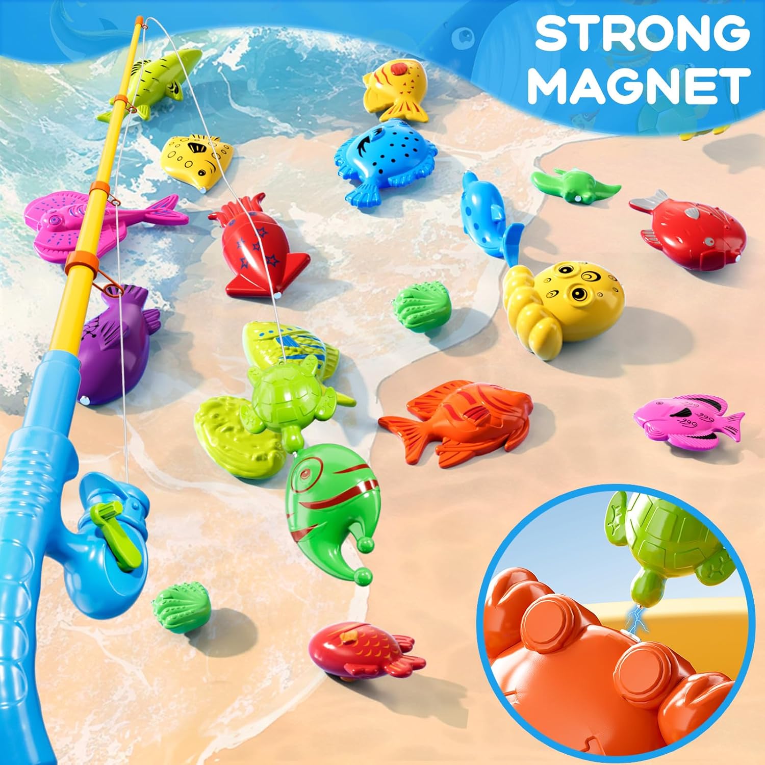 Children Bathtub Fishing Toy S - Fishing Equipment For Kids ulasan dan harga