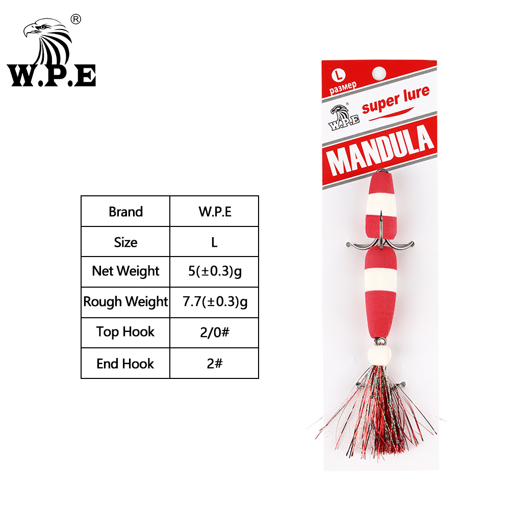 W.P.E Brand New MANDULA 50colo - Fishing Equipment Brands ulasan dan harga