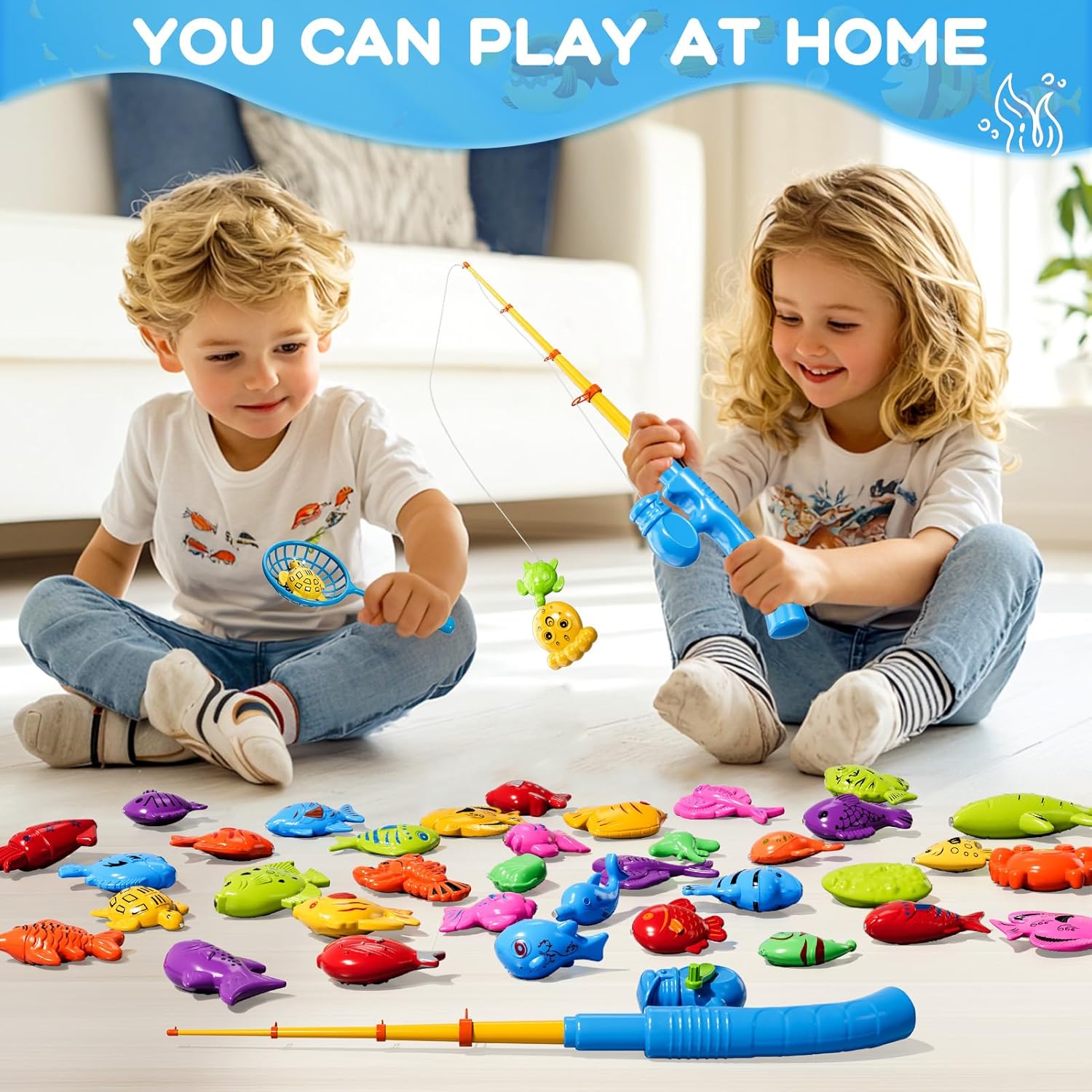 Children Bathtub Fishing Toy S - Fishing Equipment For Kids ulasan dan harga