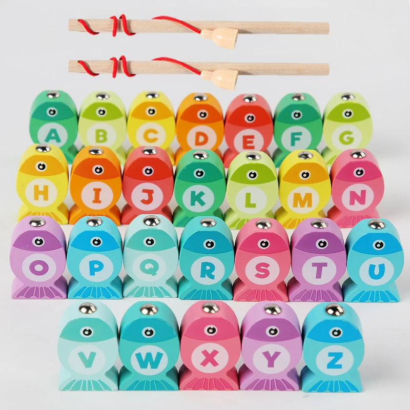 Kids Wooden Fishing Game Toy G - Fishing Equipment For Kids ulasan dan harga