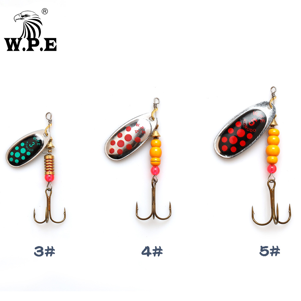 W.P.E Brand New Spinner Lure 1 - Fishing Equipment Brands ulasan dan harga