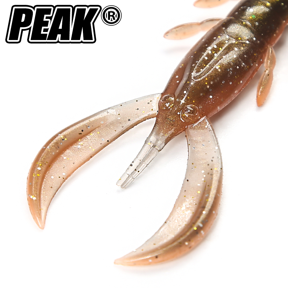 PEAK CRAZY 63mm/2.5in Lobster  - Soft Plastic Lure ulasan dan harga