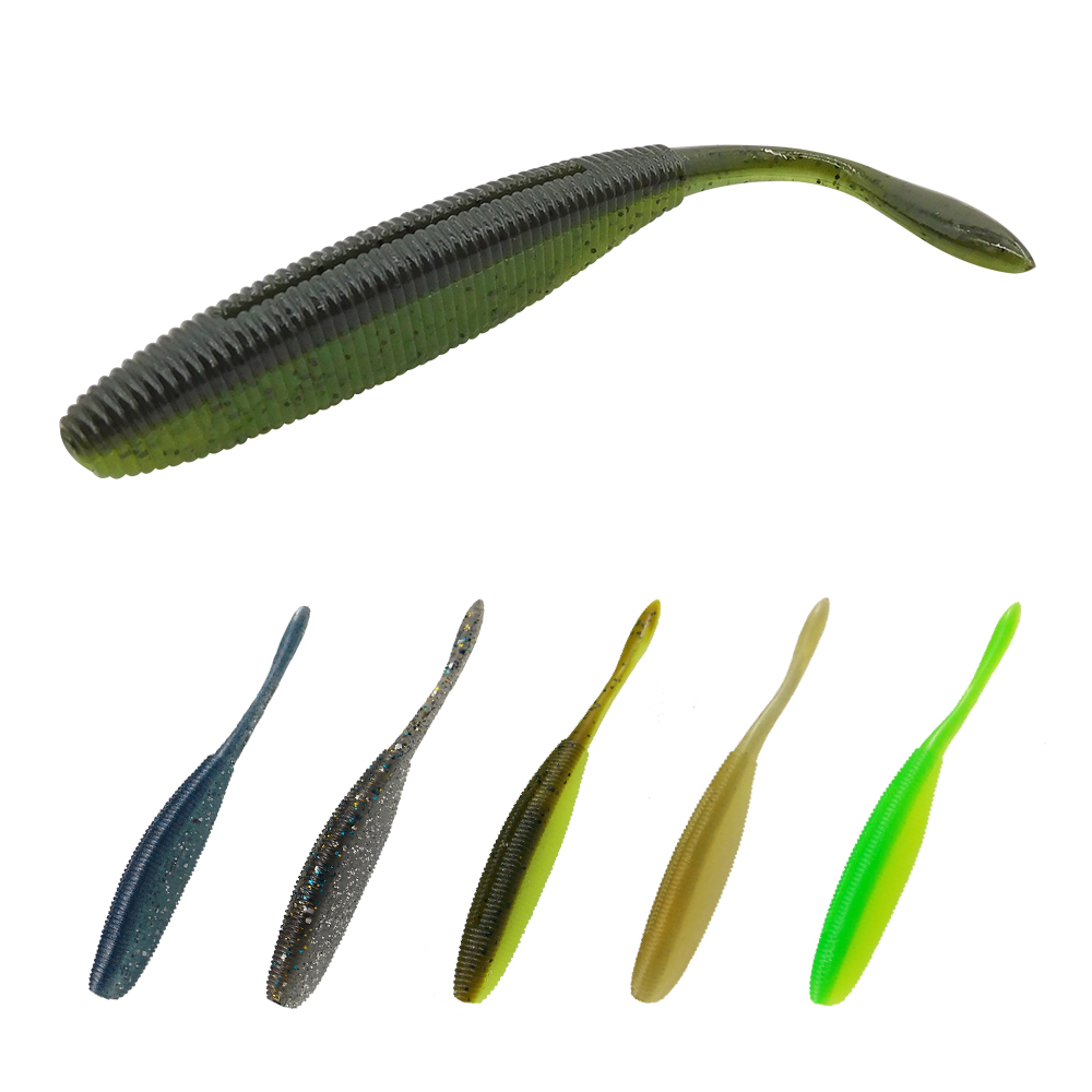 ESFISHING Drive Shad 100mm 8pc - Fishing Equipment Ebay ulasan dan harga