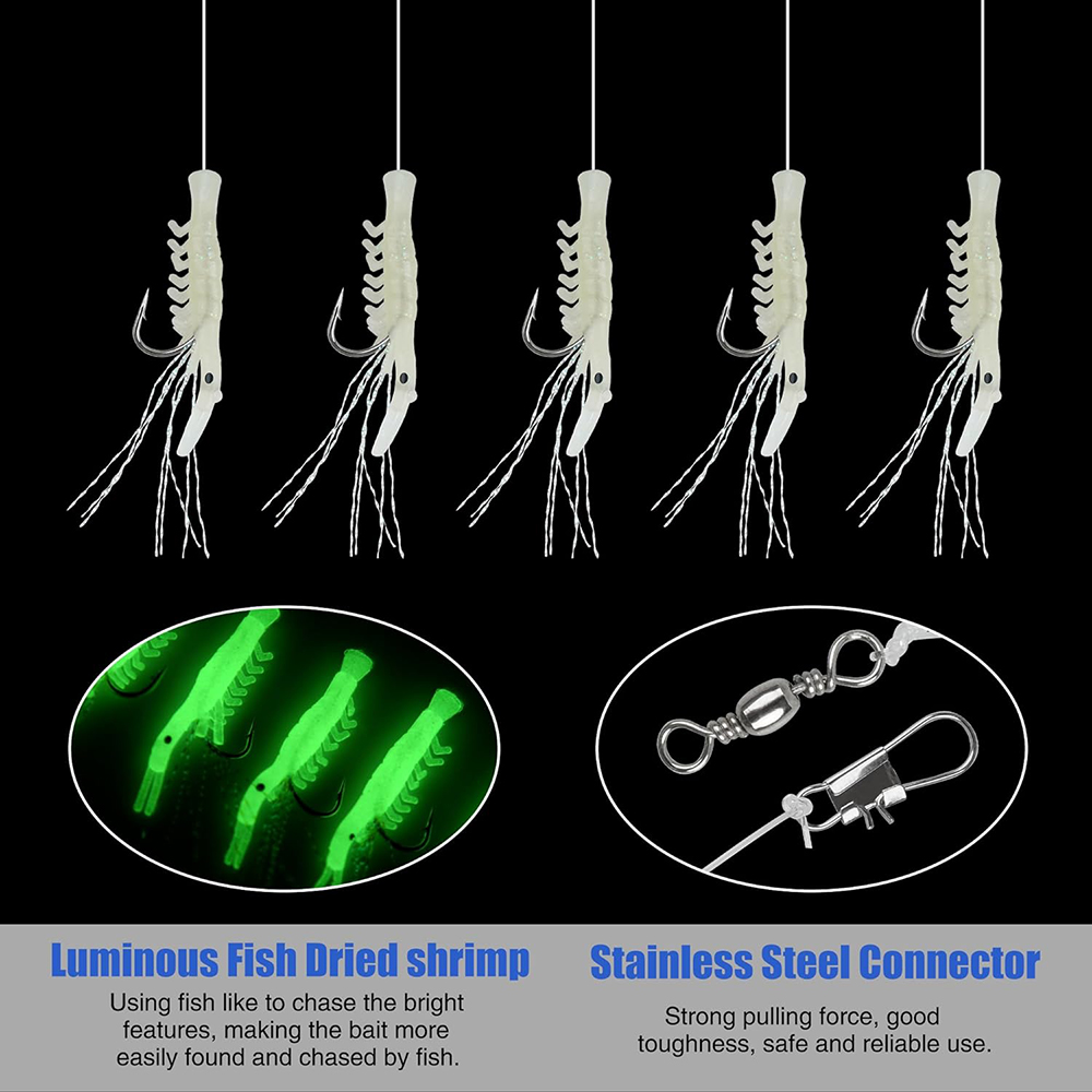 15Pcs=3Packs Saltwater Luminou - Saltwater Fishing Hook ulasan dan harga