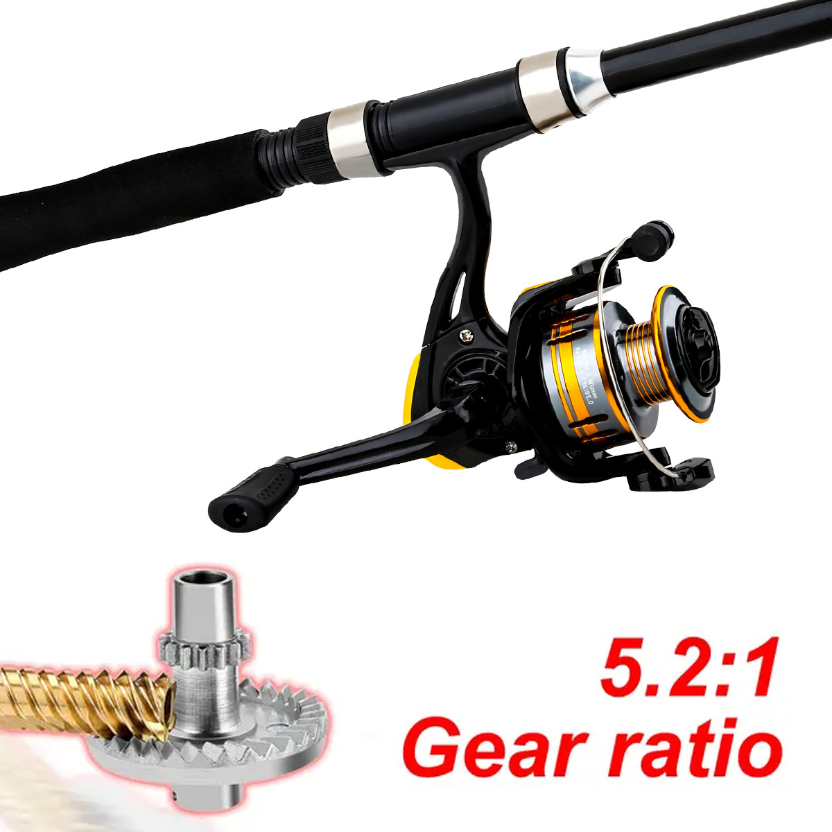 Fishing Rod And Reel Combo Set - Saltwater Fishing Hook ulasan dan harga