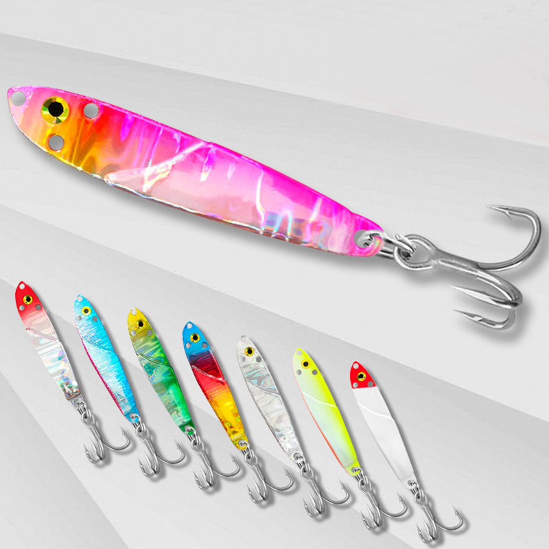 Lunker Metal Jig Saltwater Fis - Saltwater Fishing Hook ulasan dan harga