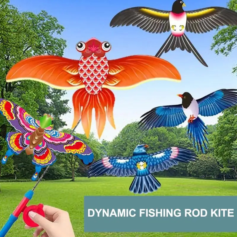 Children Kite Toy Cartoon Eagl - Fishing Equipment For Kids ulasan dan harga